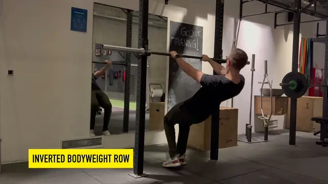 Inverted Bodyweight Row