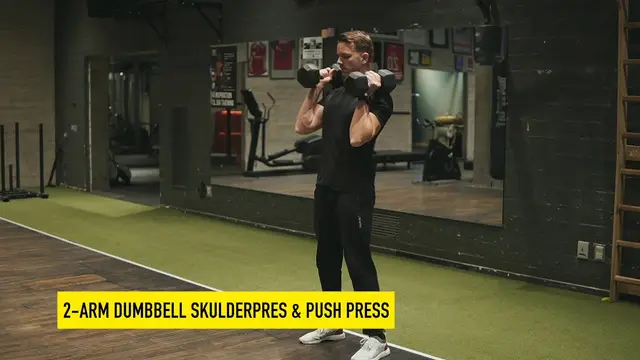 2-arm Dumbbell Skulderpres