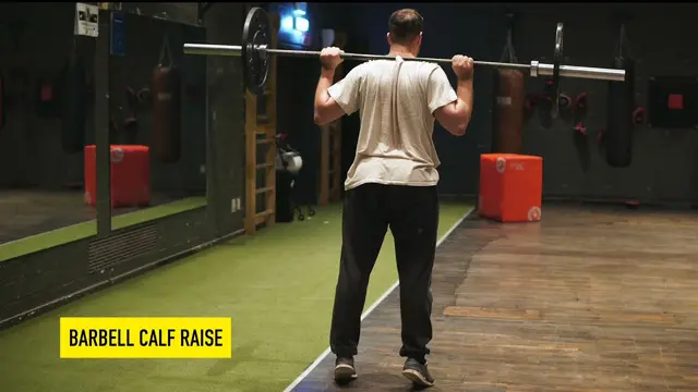 Barbell Calf Raise