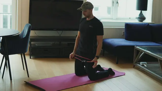 Band push ups