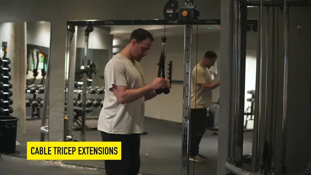 Cable Tricep Extensions