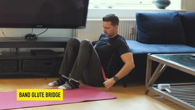 Band Glute Bridge